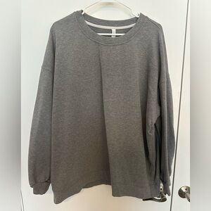 lululemon athletica Gray Sweatshirt